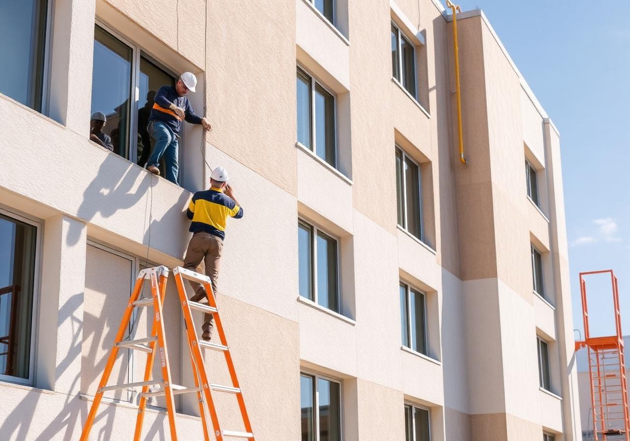واجهة EIFS — مجمع سكني