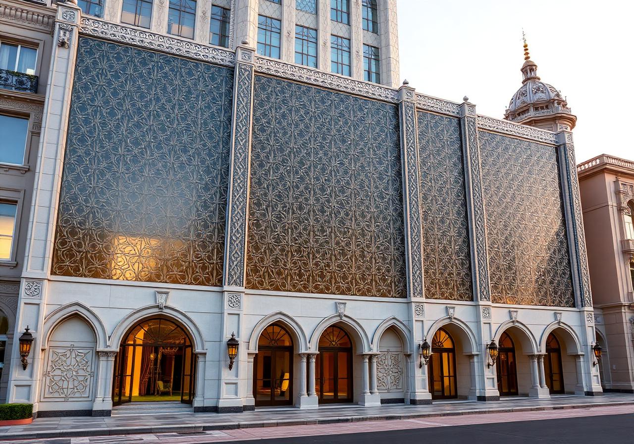 واجهة مسجد من GRC